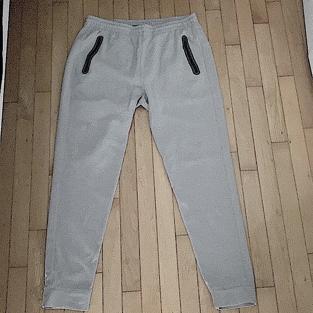 OLD NAVY, grey sweatpants elastic & drawstring waist  Unisex Size Large